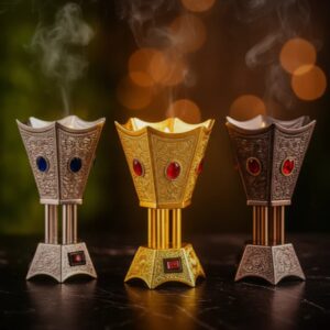 6 Corner Bakhoor incense burner
